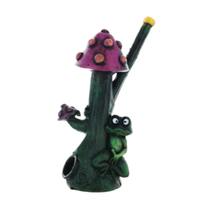 Pipa Poliresina Mushroom Frog