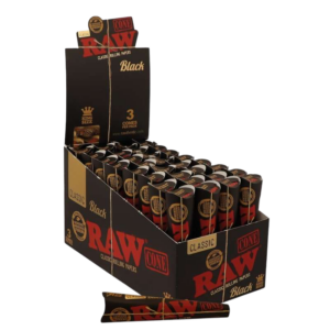Conos Raw Black KS 3 pack
