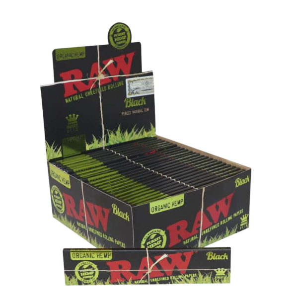 Raw Organic Black 1/4