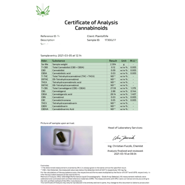 Solid 27% CBG 1gr - Imagen 5