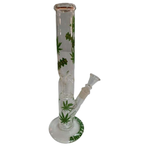 Bong Cristal Hojas Amsterdam