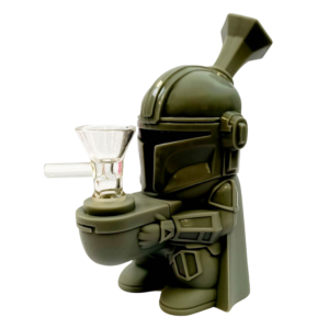 Bong de Silicona Space Hero Gris