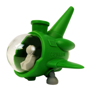 Bong de Silicona Submarino Verde