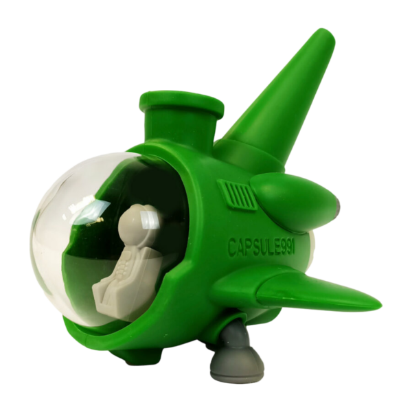 Bong de Silicona Submarino Verde