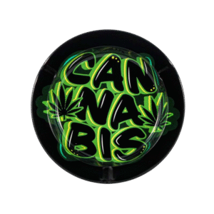 Cenicero De Metal Cannabis